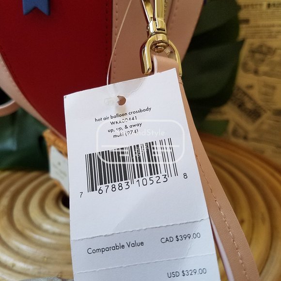 Kate Spade Up Up Away Hot Air Balloon Crossbody - Picture 2 of 14